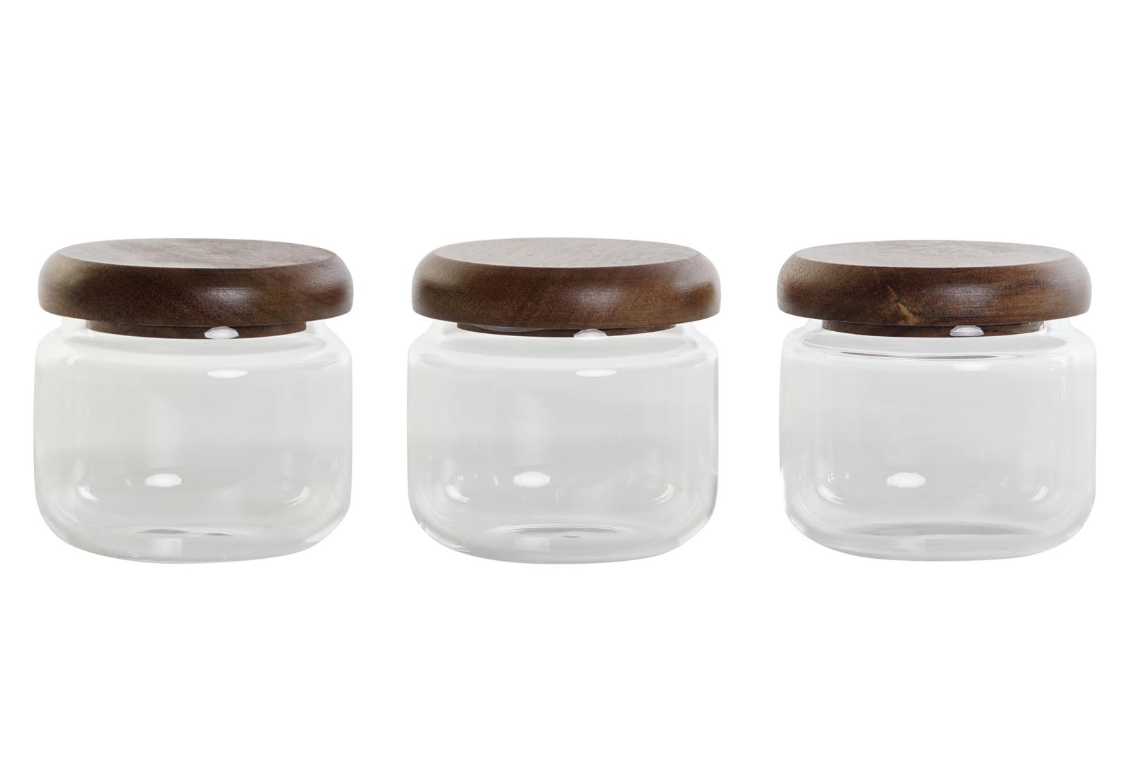 Dekodonia SET TRES BOTES TAPA ACACIA