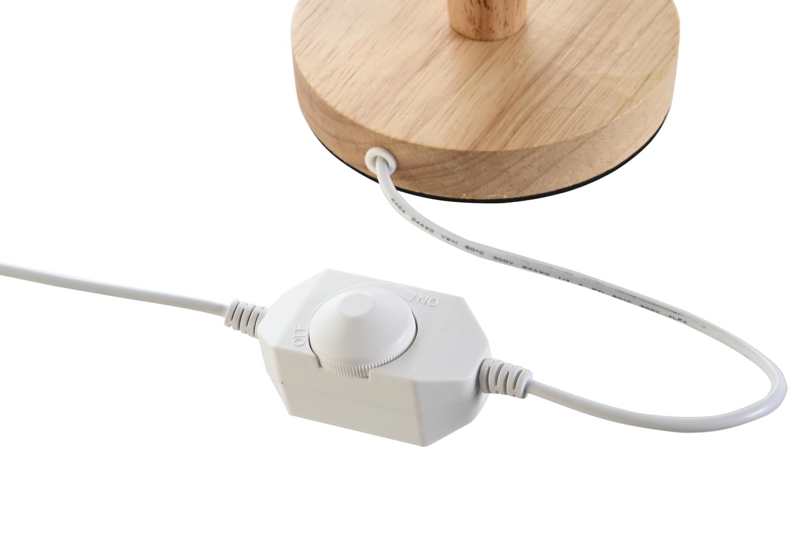Dekodonia LÁMPARA SOBREMESA MADERA Gran oferta