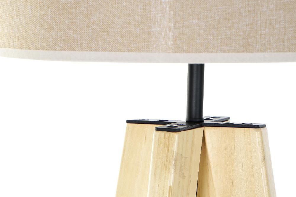 Dekodonia LÁMPARA PIE MADERA Tienda