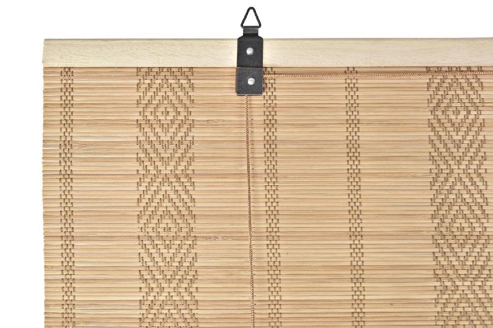 Dekodonia ESTOR BAMBÚ ENROLLABLE MARRÓN CLARO 60CM Última moda