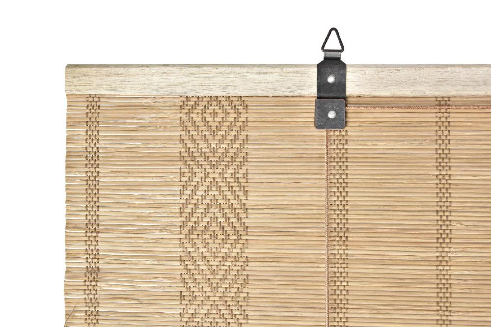 Dekodonia ESTOR BAMBÚ ENROLLABLE MARRÓN CLARO 90CM Ofertas especiales