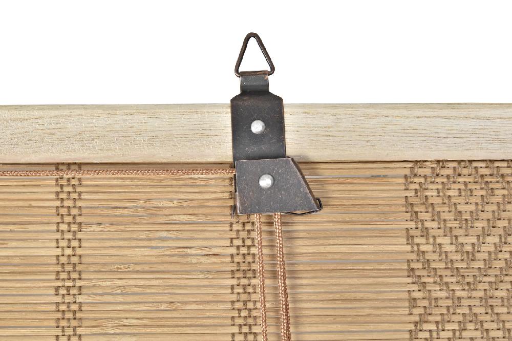 Dekodonia ESTOR BAMBÚ ENROLLABLE MARRÓN CLARO 90CM Ofertas especiales