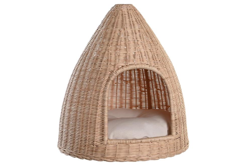 Dekodonia CAMA MASCOTA RATÁN CONO