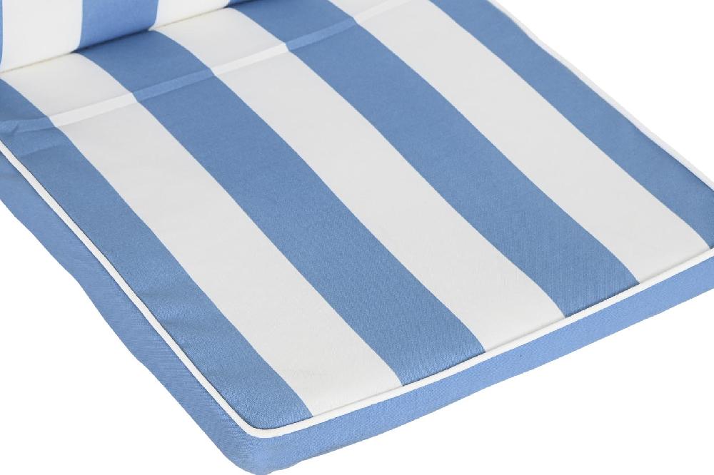 Dekodonia COJÍN SILLA TELA RAYAS AZUL Última moda