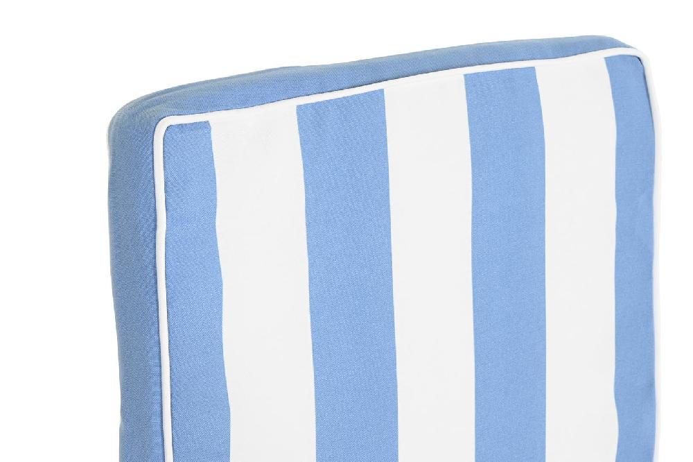 Dekodonia COJÍN SILLA TELA RAYAS AZUL Última moda
