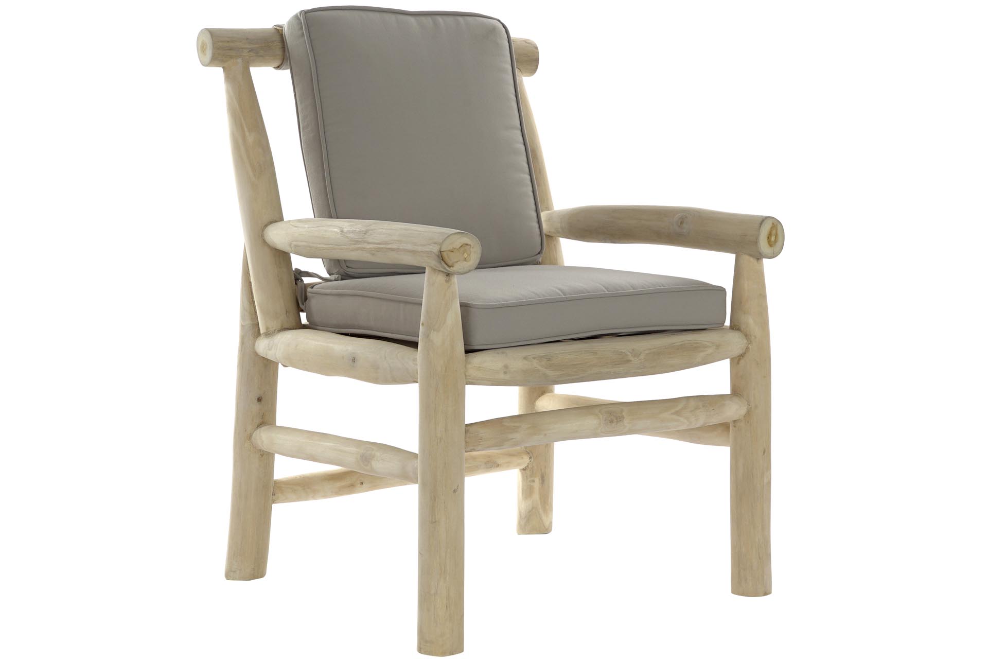 Dekodonia SILLÓN TECA GRIS CLARO