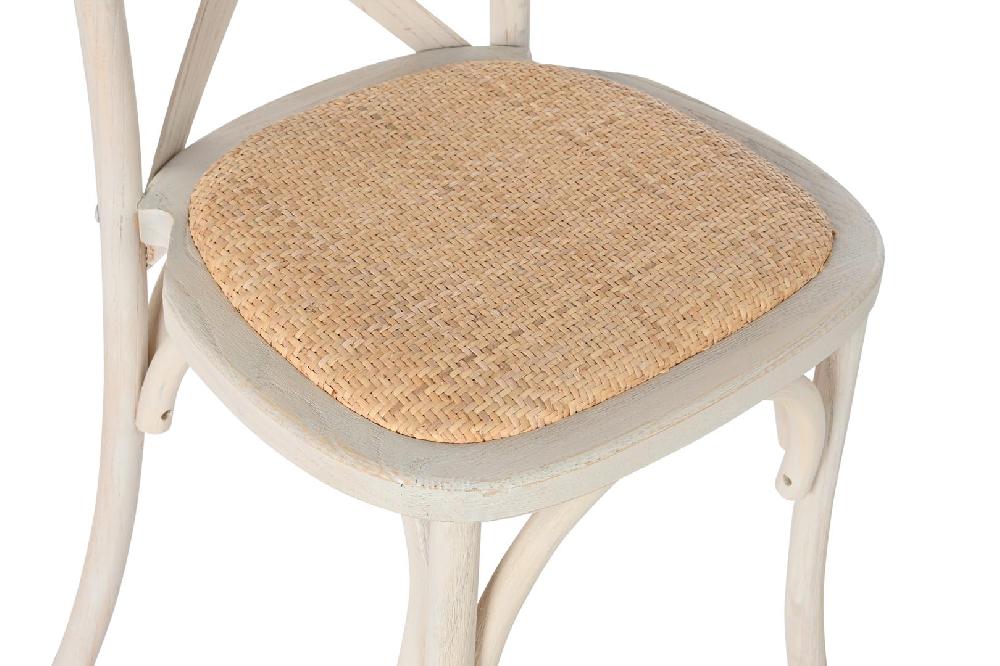 Dekodonia PACK DOS SILLAS MADERA Y RATÁN Devoluciones gratuitas