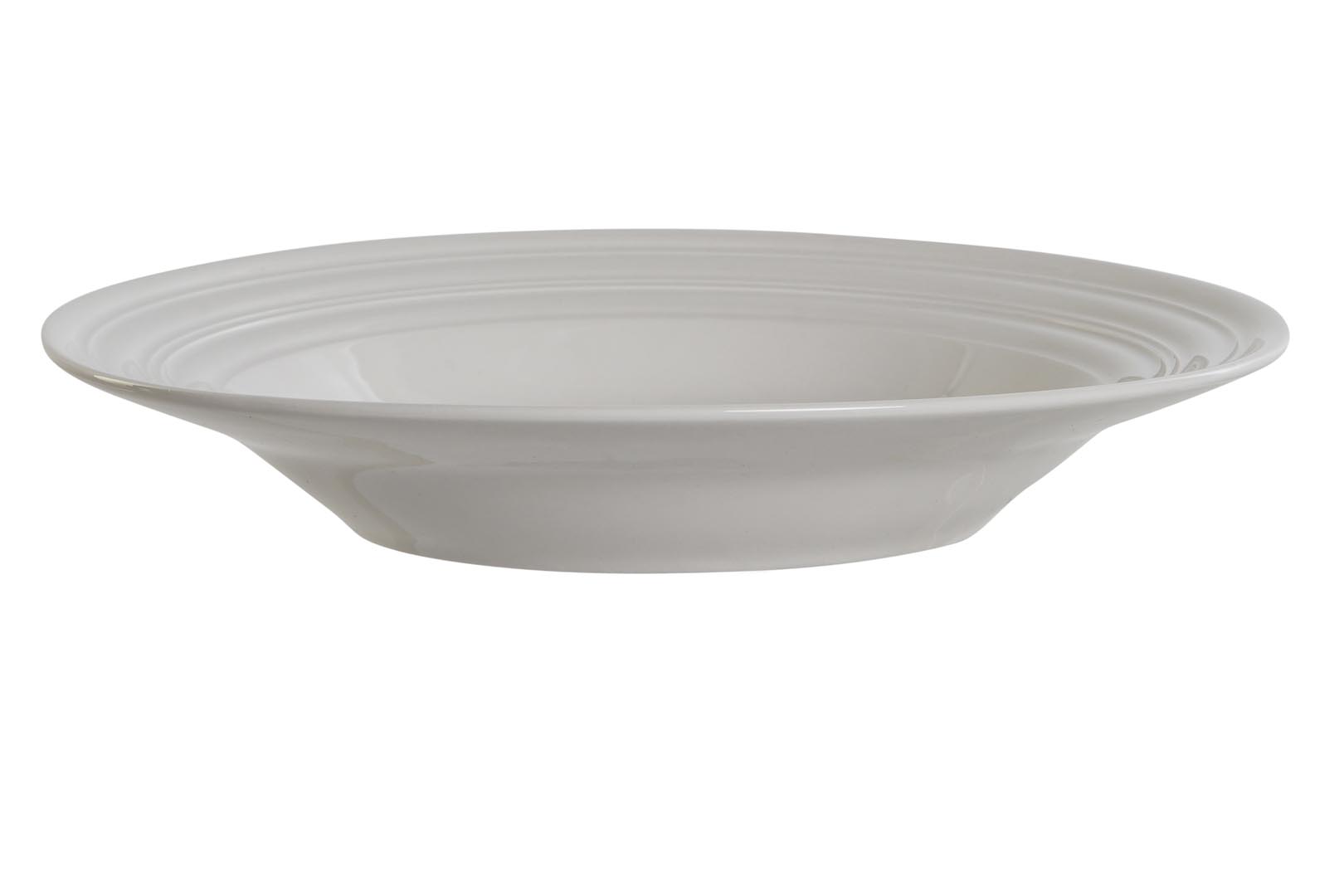 Dekodonia PACK OCHO PLATOS LLANOS MEDIANOS PORCELANA BLANCA Tienda