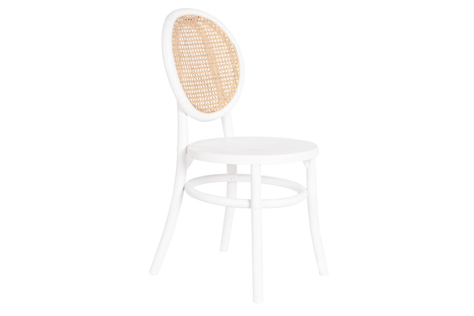 Dekodonia SILLA OLMO Y RATÁN BLANCO