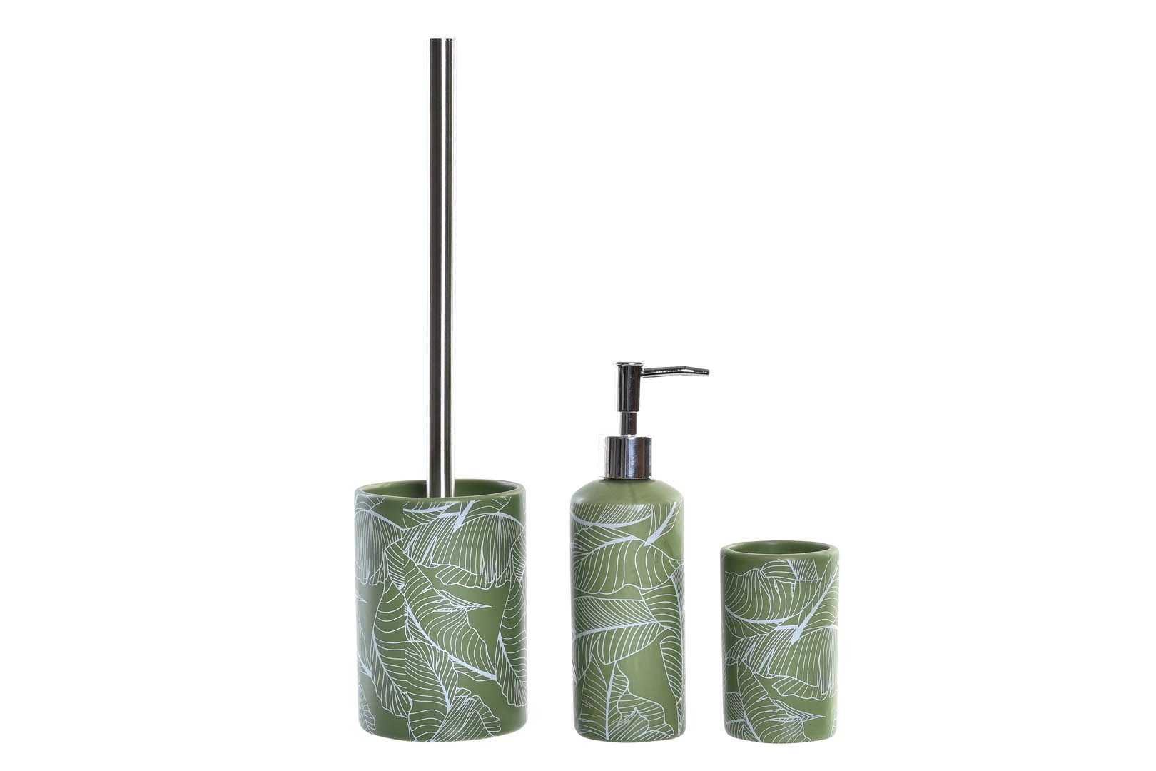 Dekodonia SET COMPLETO BAÑO BAMBÚ VERDE