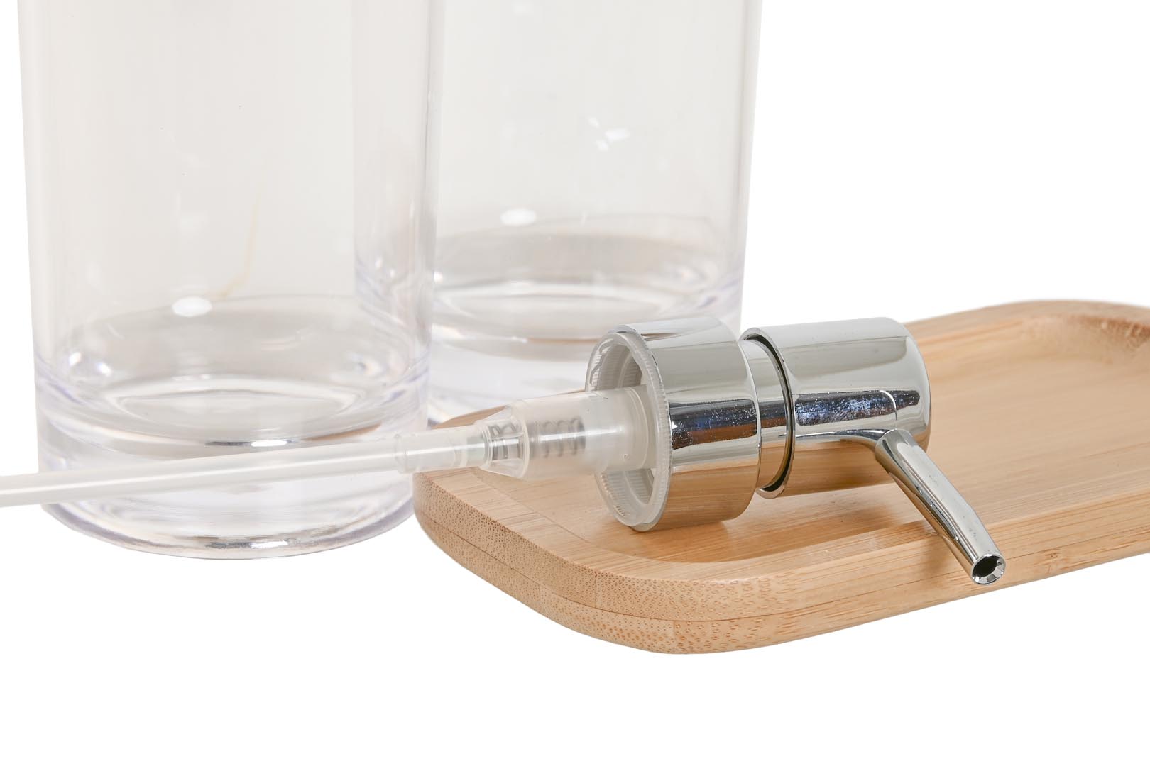 Dekodonia SET DOSIFICADOR Y VASO BAMBÚ Rebajas de fábrica