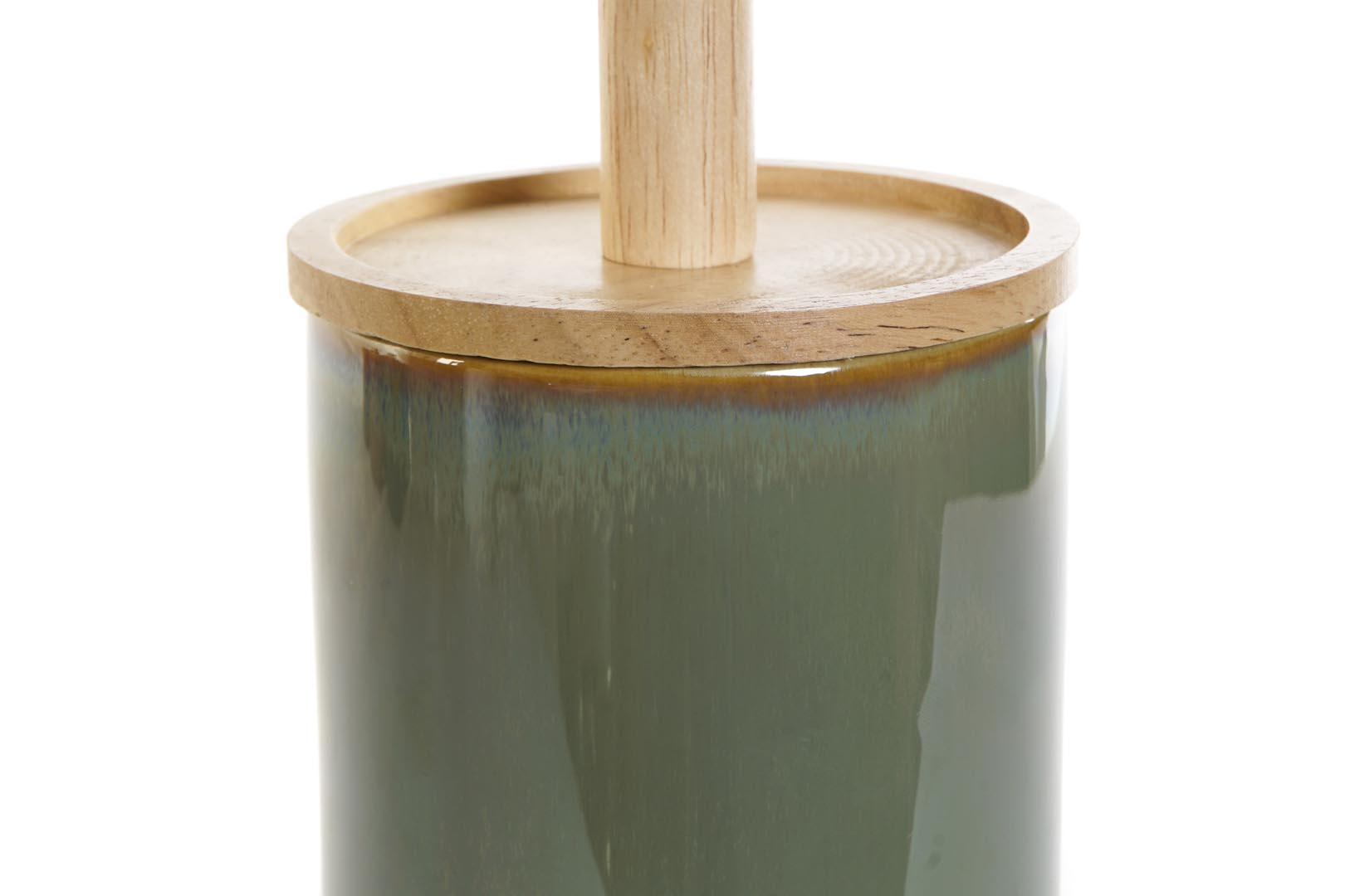 Dekodonia ESCOBILLERO GRES Y BAMBÚ VERDE Descuento
