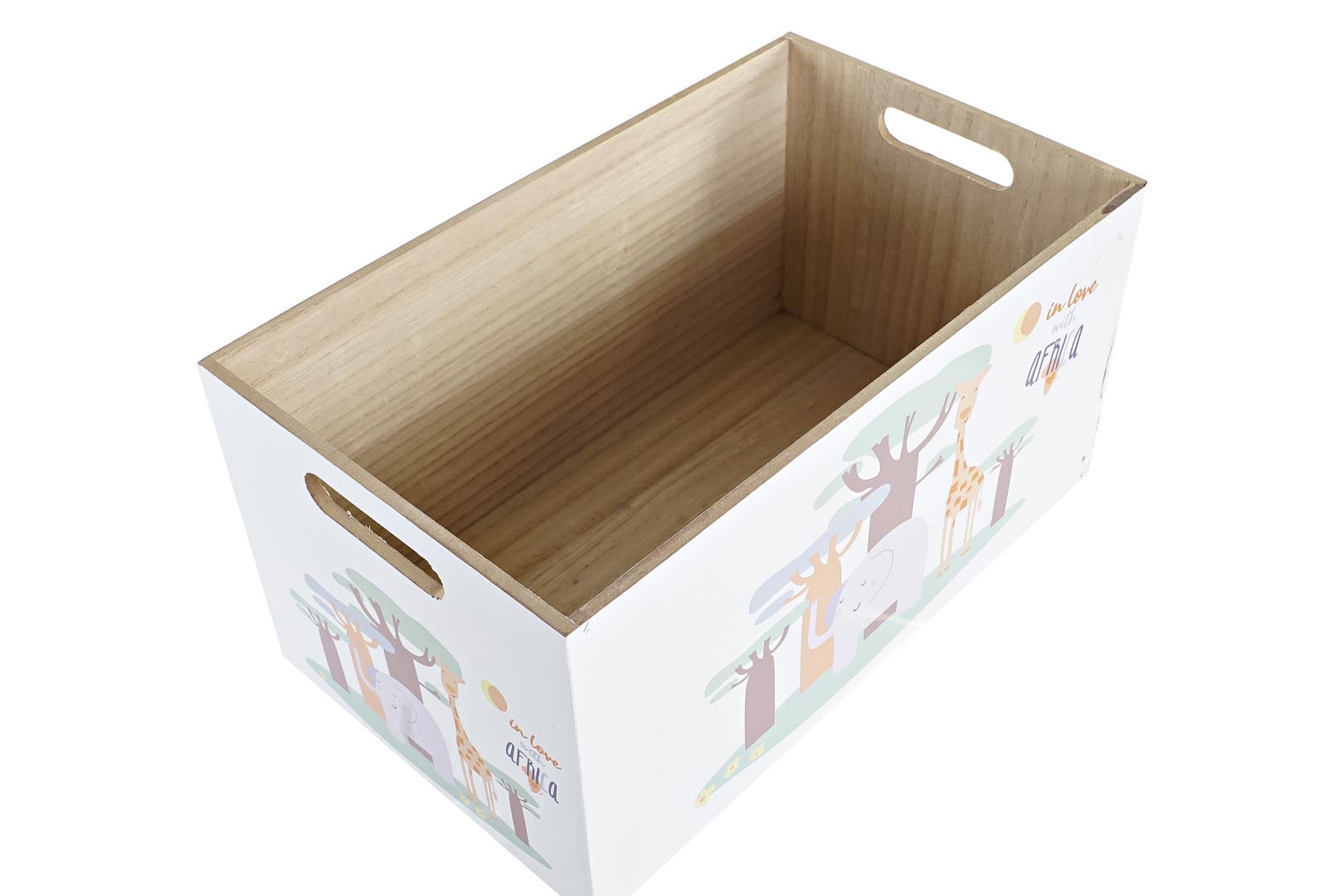 Dekodonia SET DOS CAJAS INFANTILES MADERA Oferta especial de fábrica