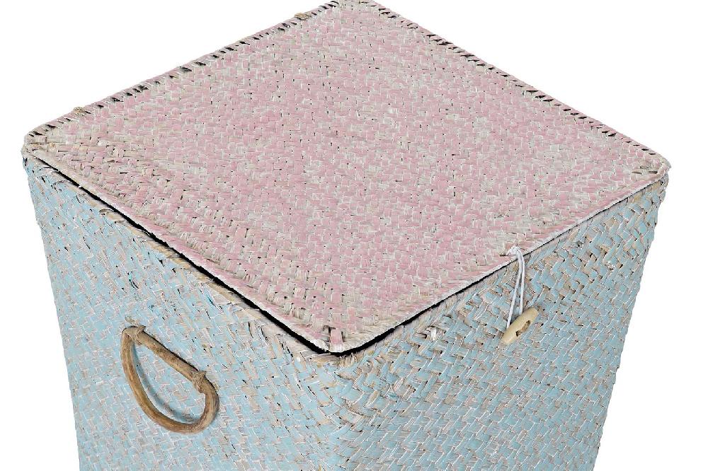 Dekodonia Set tres Cesta Ropa Fibra Poliéster Boho Grandes descuentos