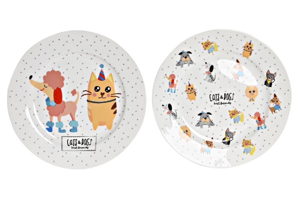 Dekodonia SET DOS Vajilla INFANTIL PORCELANA Ahorra y exporta