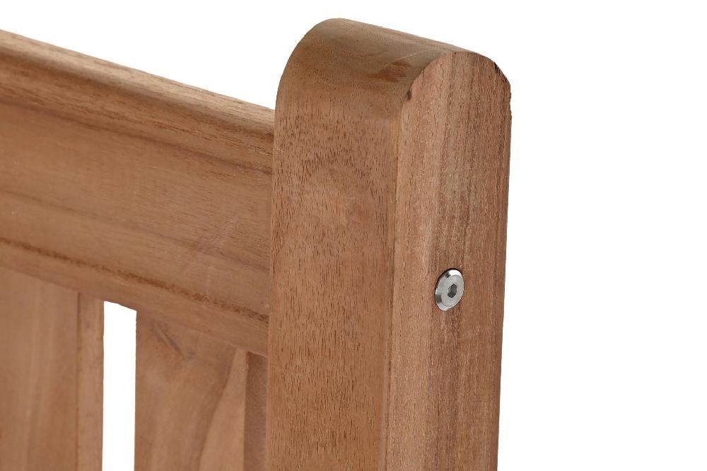 Dekodonia Banco teca 150x61x93 natural marron Ofertas especiales