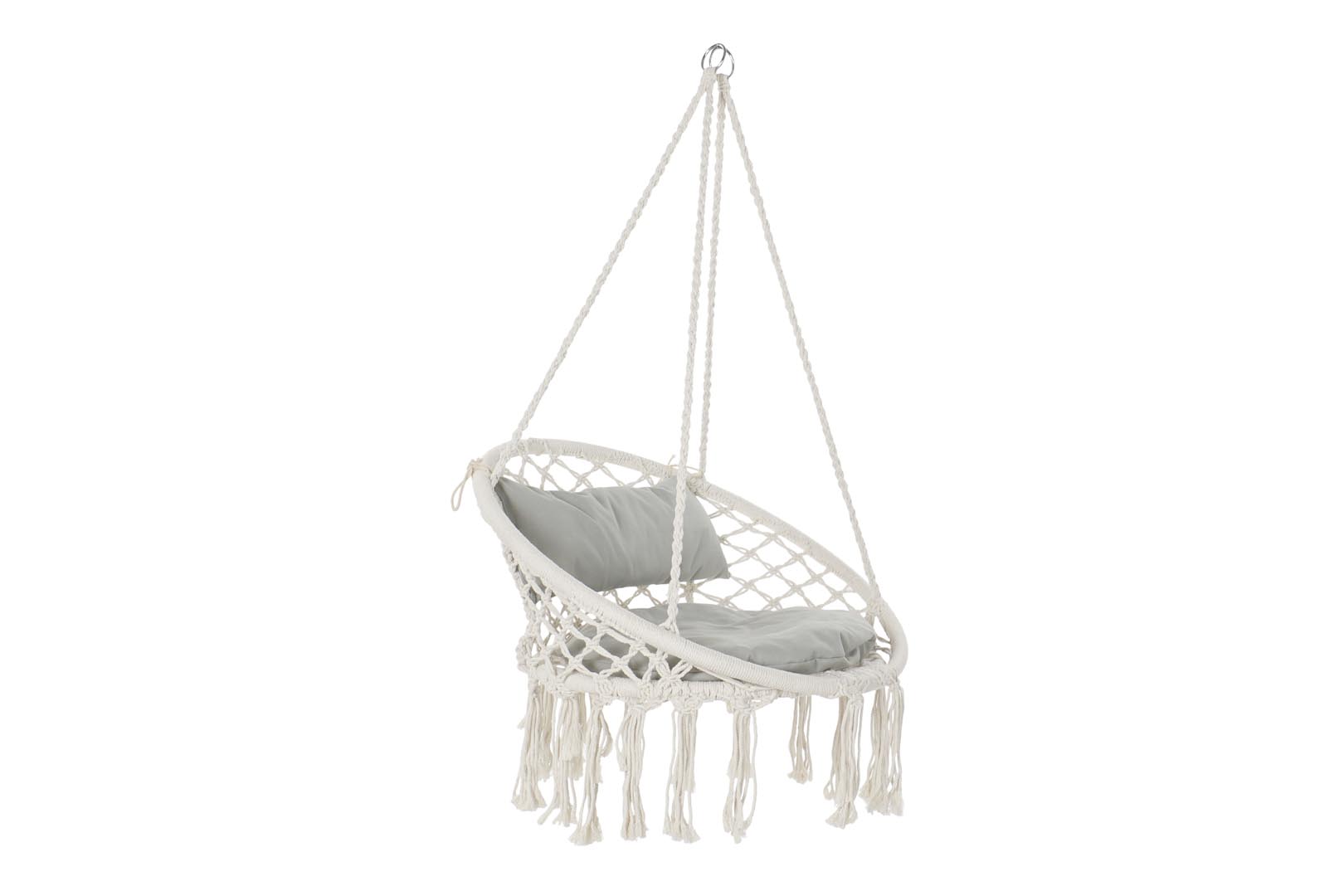 Dekodonia Hamaca algodón y bambú flebo beige