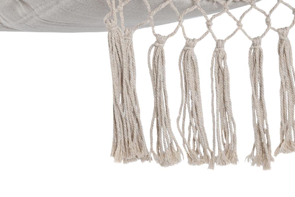 Dekodonia SILLA COLGANTE ALGODÓN Y MADERA Precio ultrabajo