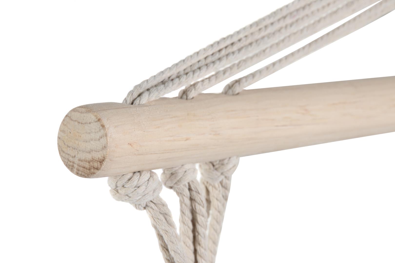 Dekodonia SILLA COLGANTE ALGODÓN Y MADERA Precio ultrabajo