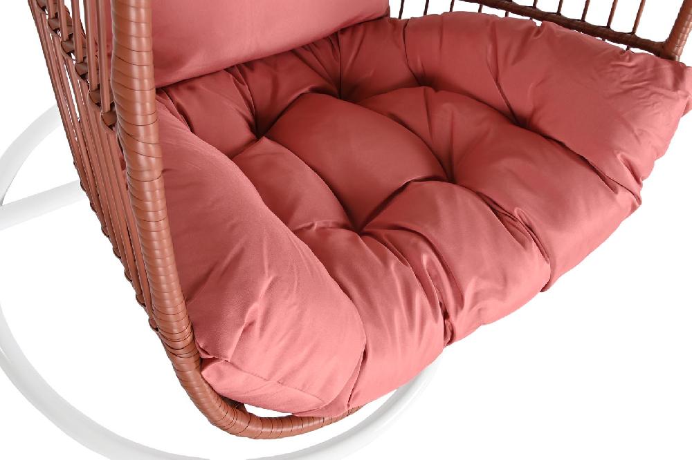 Dekodonia Sillón jardín ratán sintético setes terracota colgante Rebajas