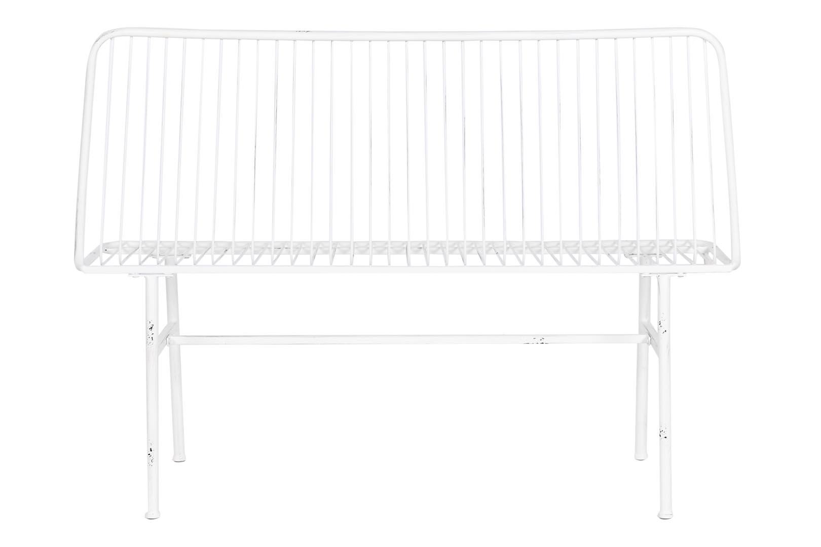 Dekodonia SET SOFÁS Y MESITA BLANCO DESGASTADO Venta caliente
