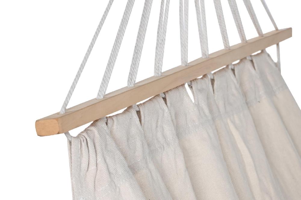 Dekodonia HAMÁCA ALGODÓN Y MADERA Rebajas de fábrica