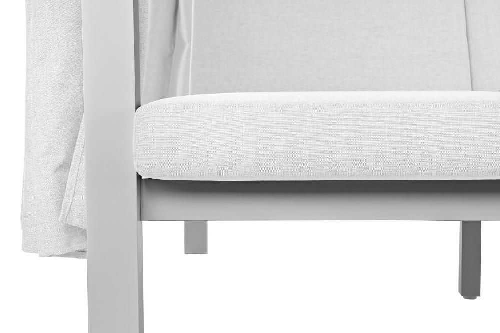 Dekodonia Cama balinesa aluminio out blanco Ventas relámpago