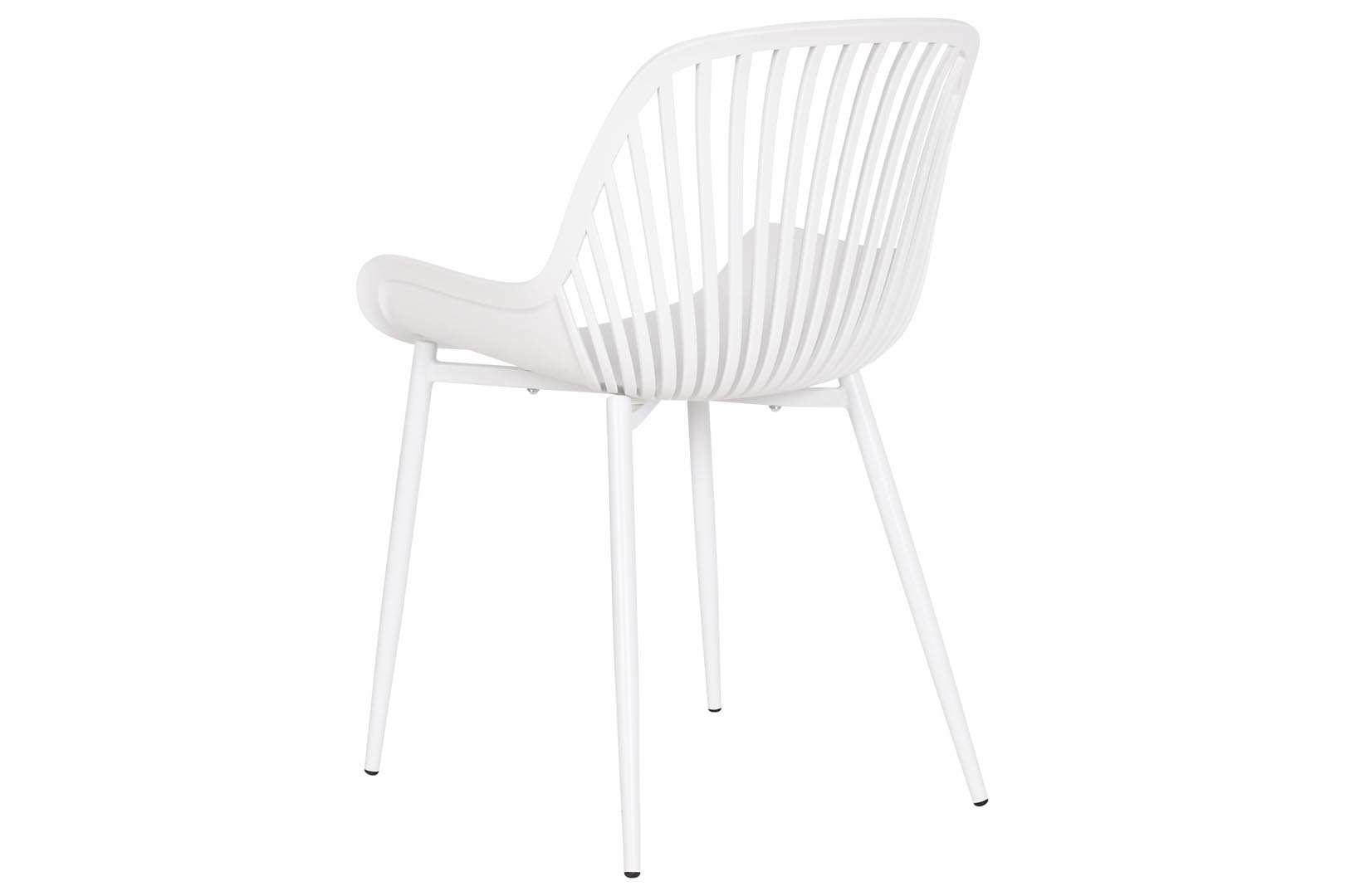 Dekodonia SET DOS SILLAS METAL BLANCO Rebajas online