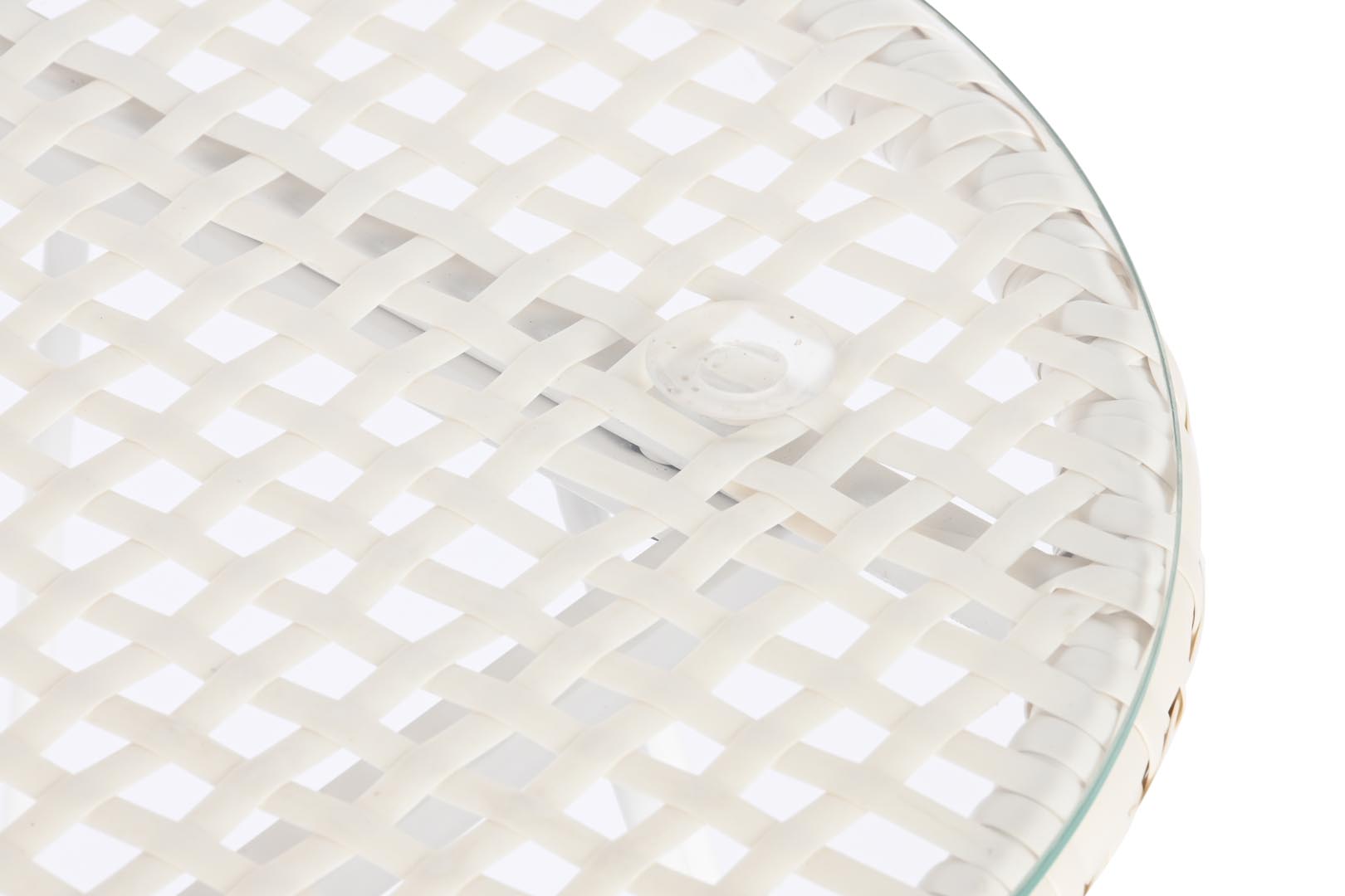 Dekodonia SET SILLAS Y MESA RATÁN SINTÉTICO CON COJINES Precio de fábrica