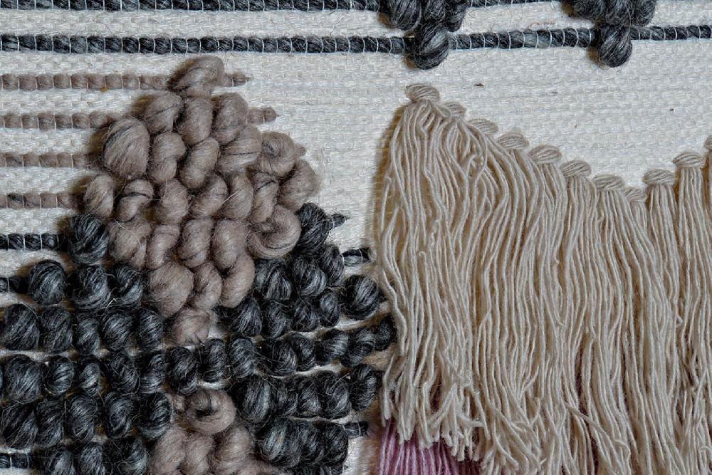Dekodonia Tapiz Yute Lana Flecos Multicolor Envío internacional gratuito