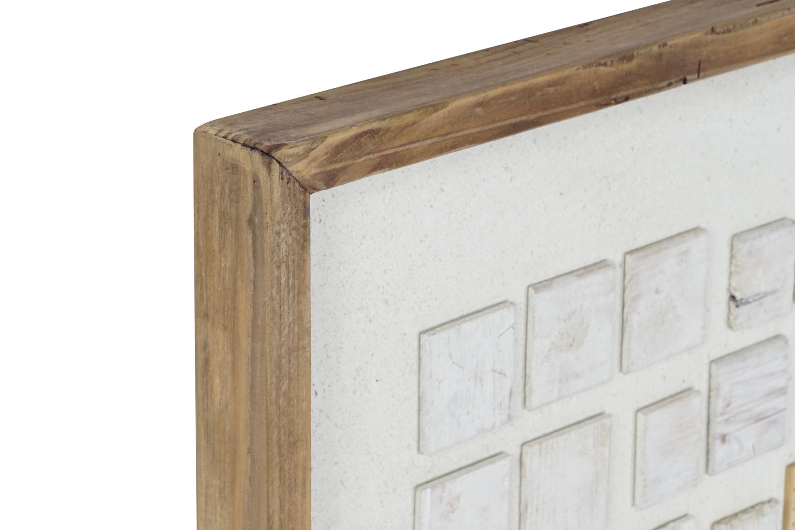 Dekodonia CUADRO MADERA RECICLADA TEXTURA Mejor oferta