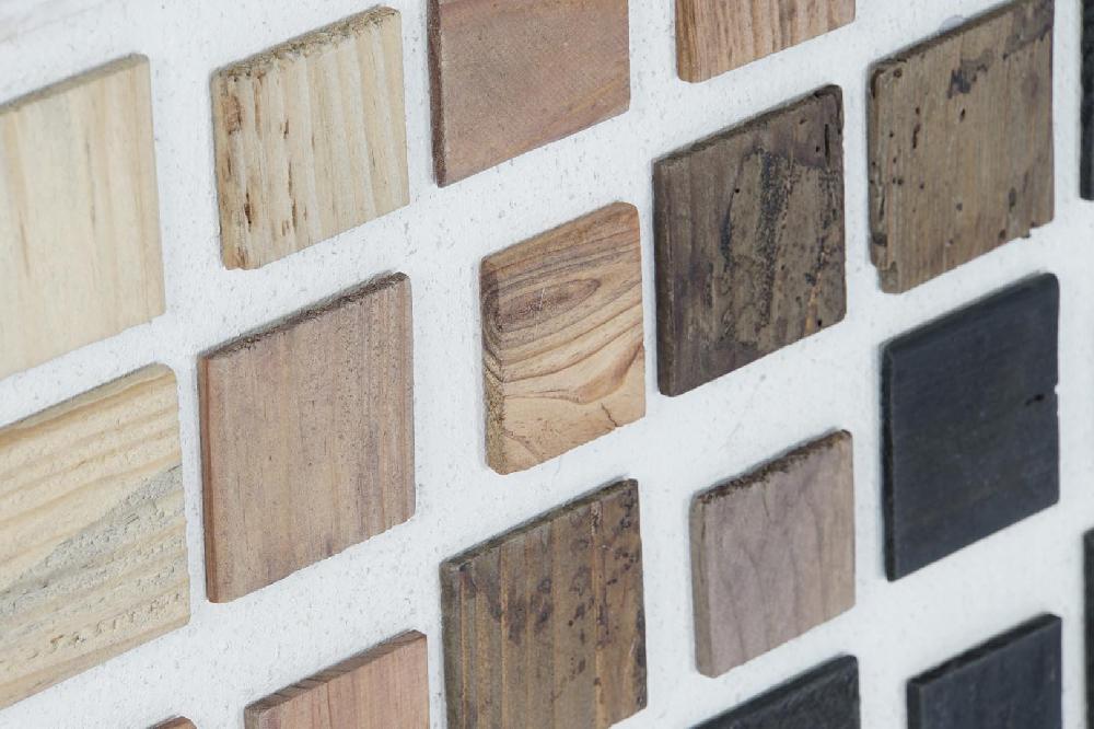 Dekodonia CUADRO MADERA RECICLADA TEXTURA Mejor oferta