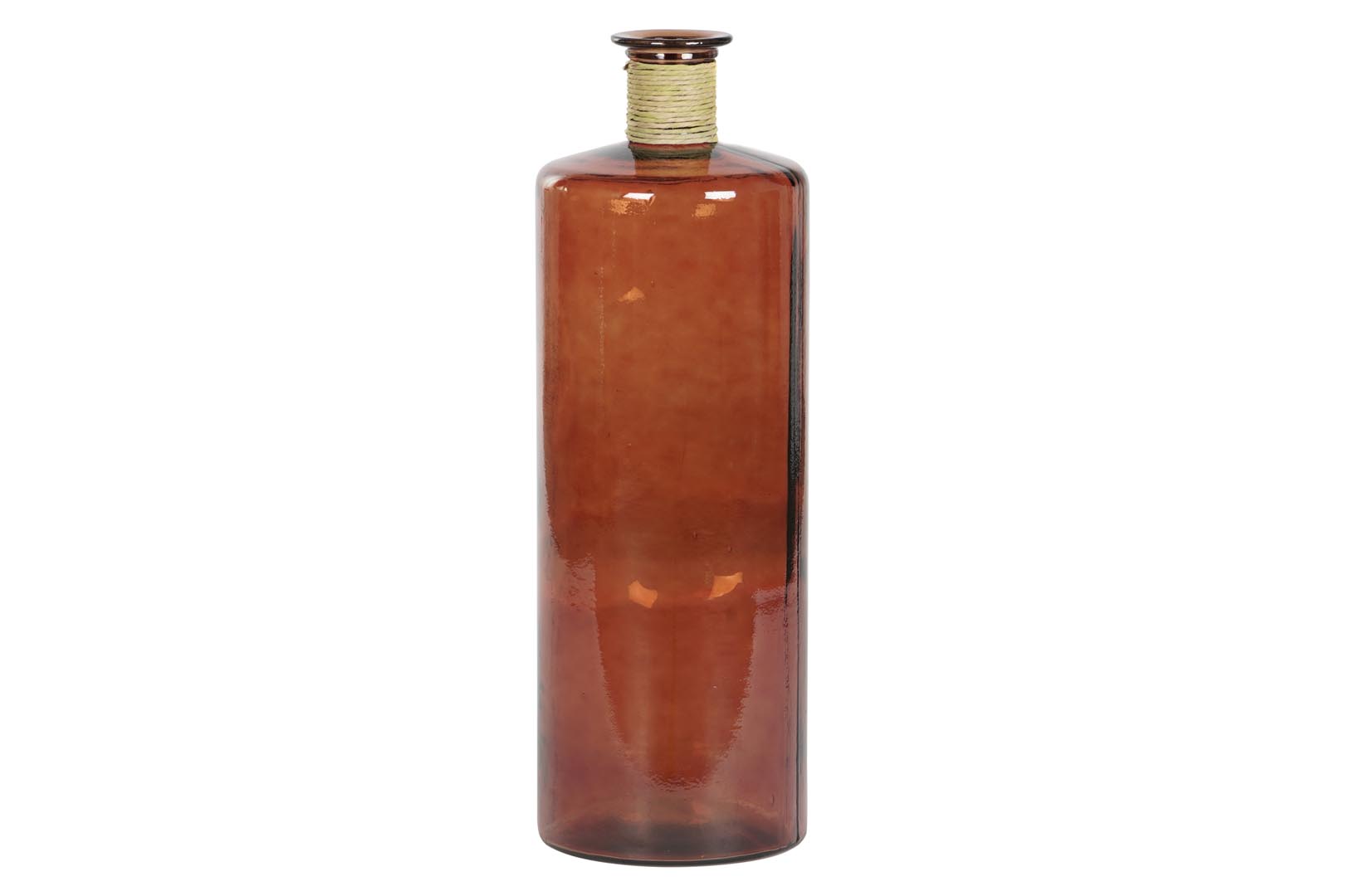 Dekodonia JARRÓN CRISTAL RECICLADO TERRACOTA