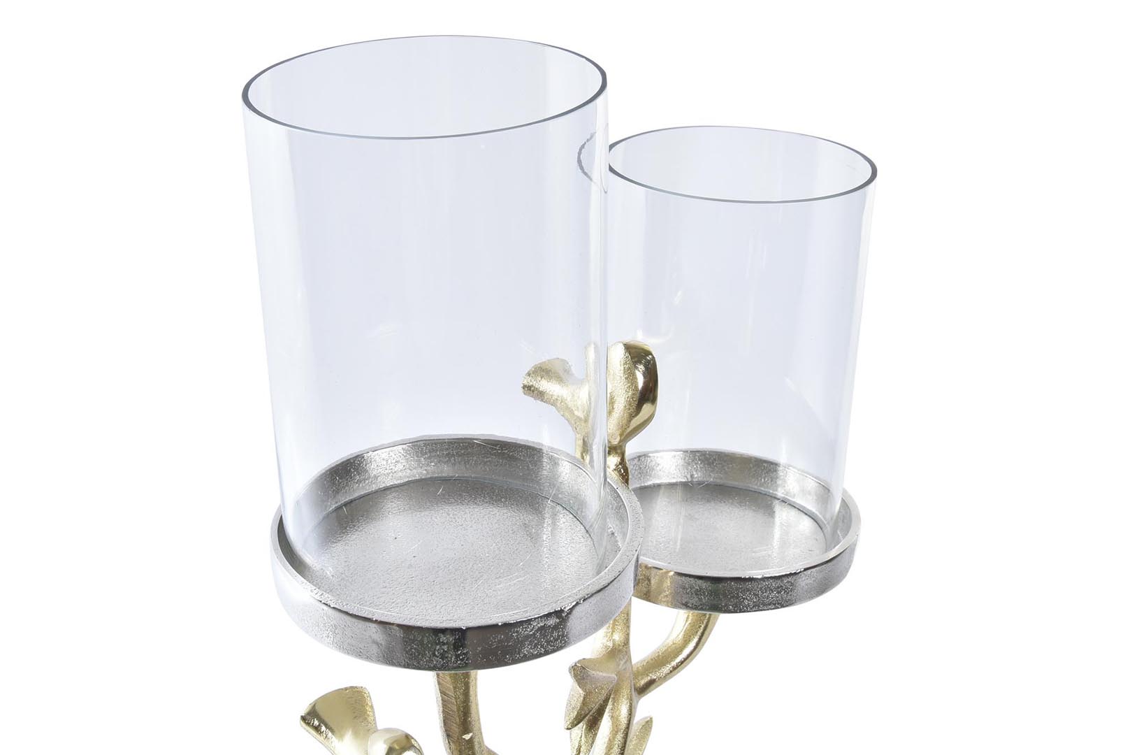 Dekodonia Portavela Aluminio Cristal Pajaritos Promoción por tiempo limitado