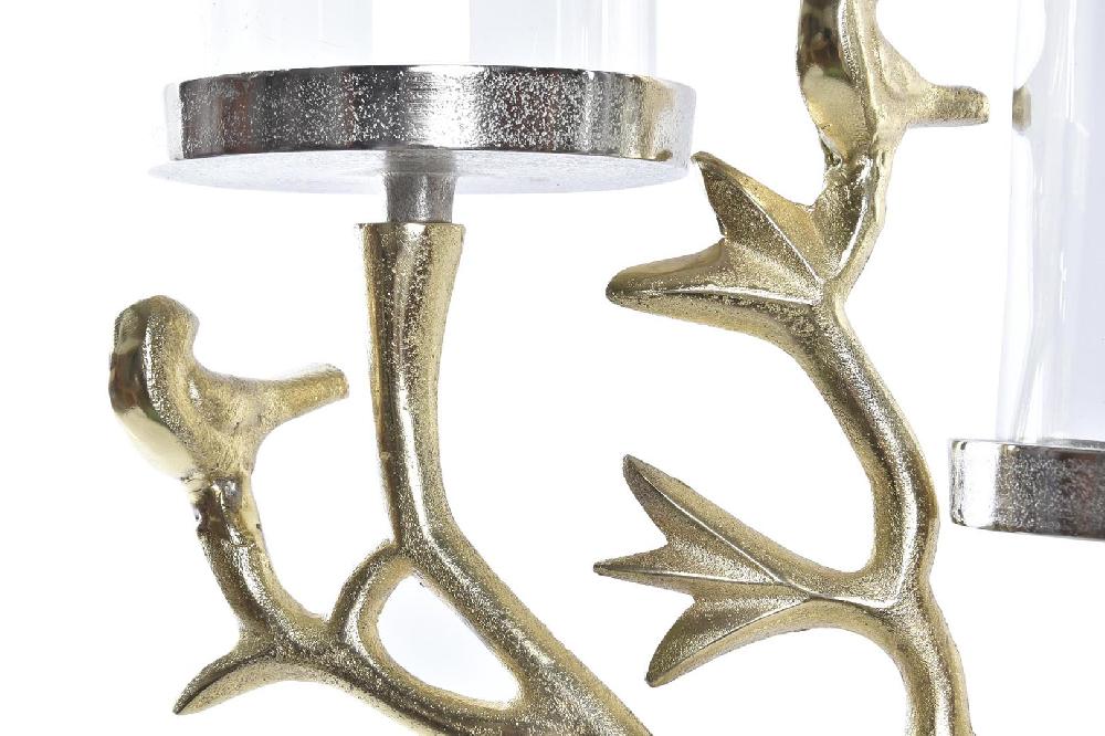 Dekodonia Portavela Aluminio Cristal Pajaritos Promoción por tiempo limitado