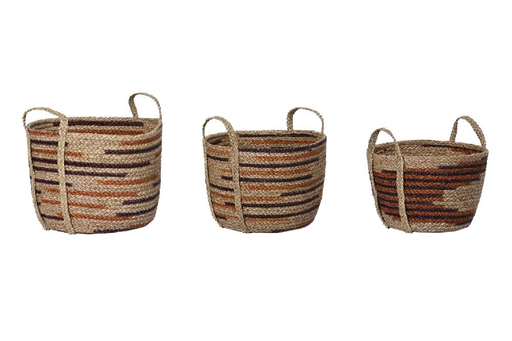 Dekodonia SET TRES CESTAS SEAGRASS