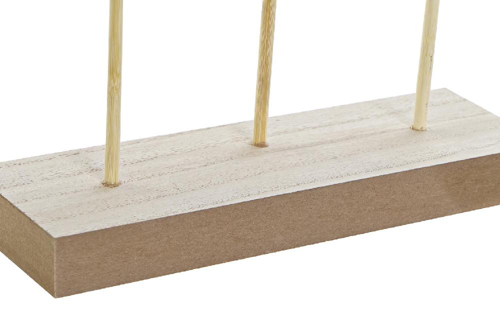 Dekodonia DECORACIÓN MADERA CON ESPEJO Última moda