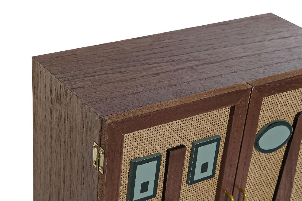 Dekodonia Caja Madera Marrón Descuento por venta flash