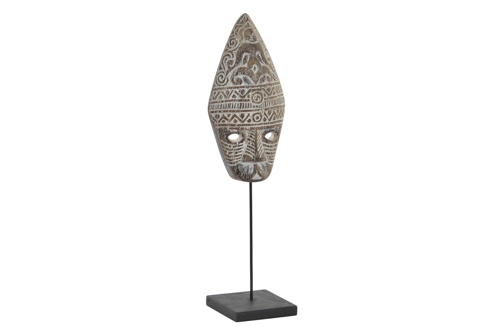 Dekodonia Figura Suar Metal Máscara Decapé