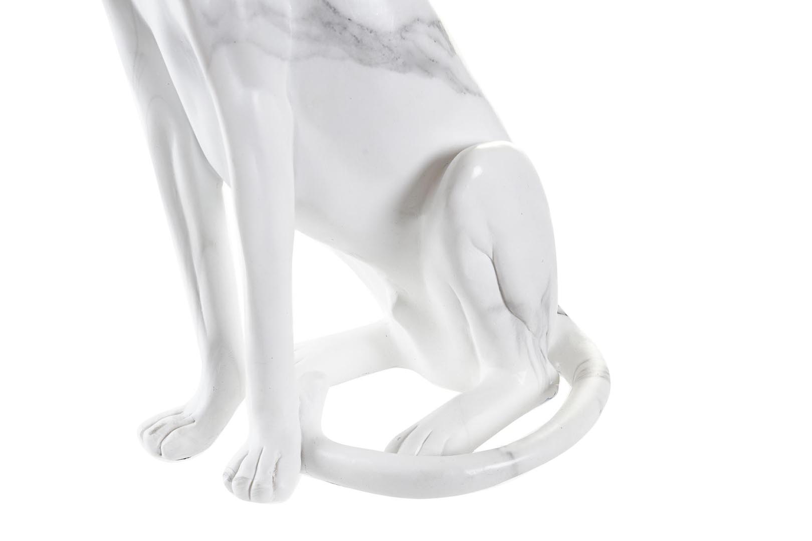 Dekodonia Figura Resina Leopardo Símil Mármol Ofertas