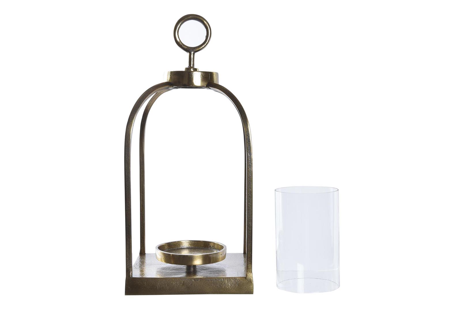 Dekodonia Portavela Aluminio Cristal Desgastado Rebajas online