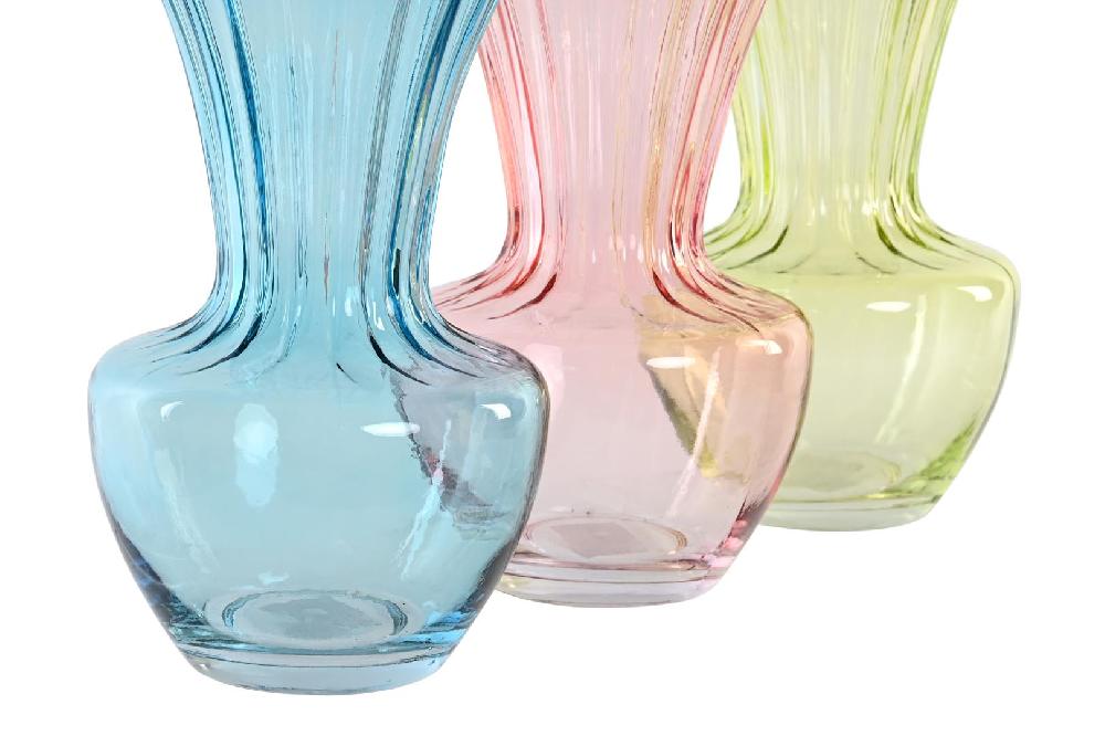 Dekodonia SET TRES JARRONES CRISTAL COMPRAR AHORA