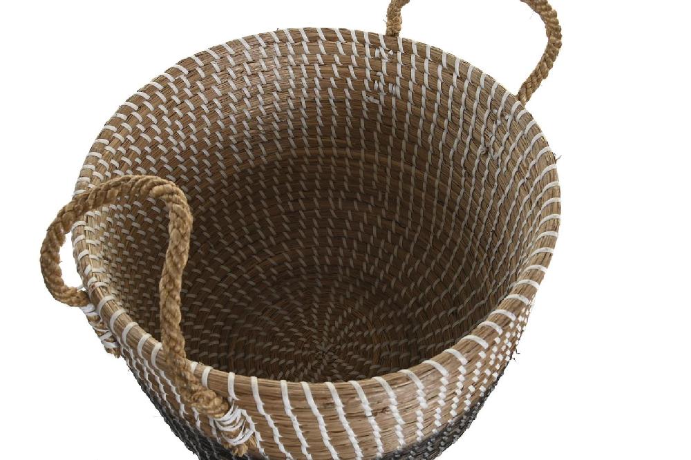 Dekodonia Set dos Cesta Seagrass Natural Último día