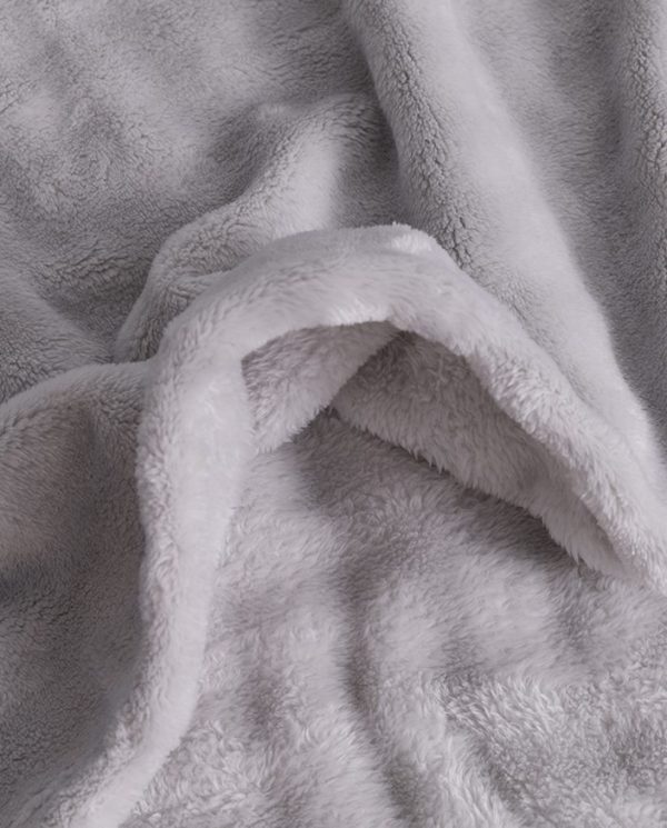 Don algodon Manta Icelia Gris Ofertas de temporada
