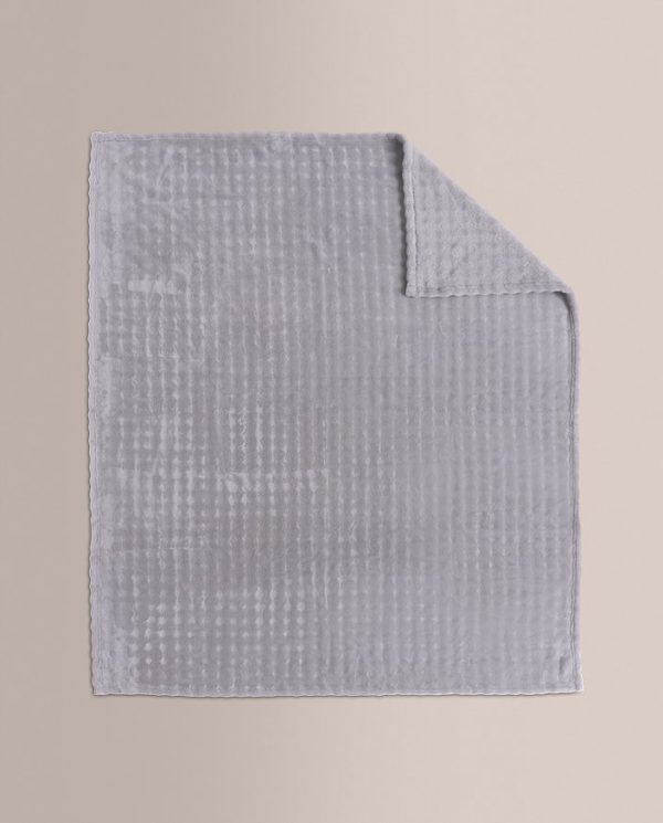 Don algodon Manta Icelia Gris Ofertas de temporada