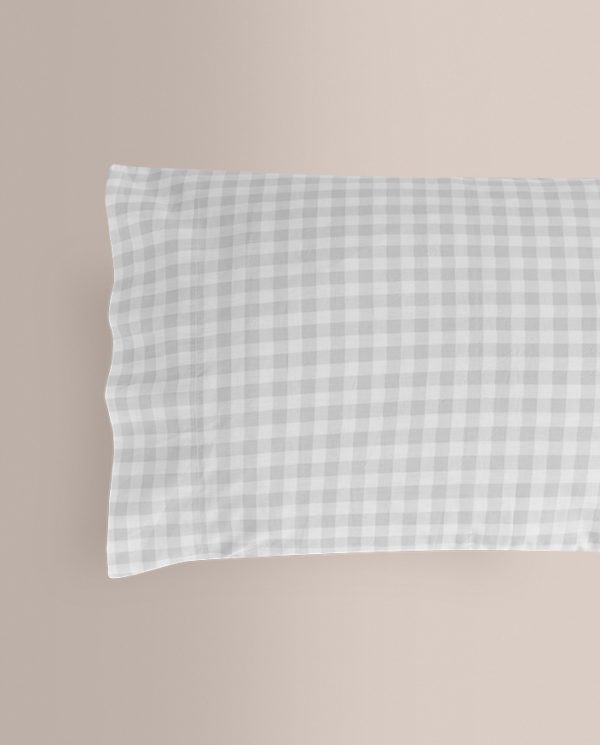 Don algodon Funda Almohada Elia Gris Don Algodón Gran oferta