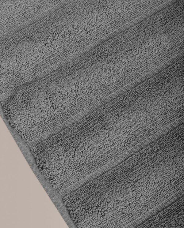 Don algodon Alfombra de Baño Ribs Gris 2025