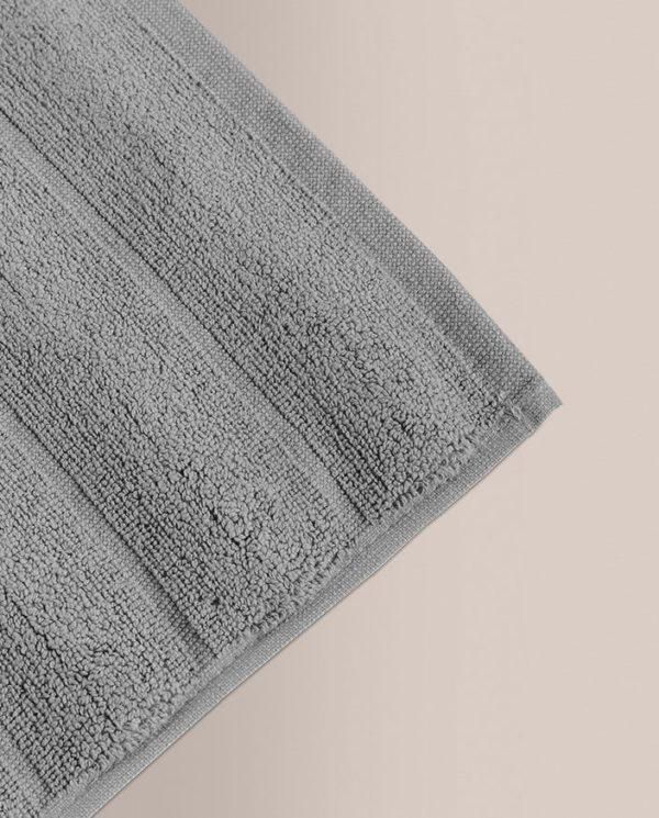Don algodon Alfombra de Baño Ribs Gris 2025
