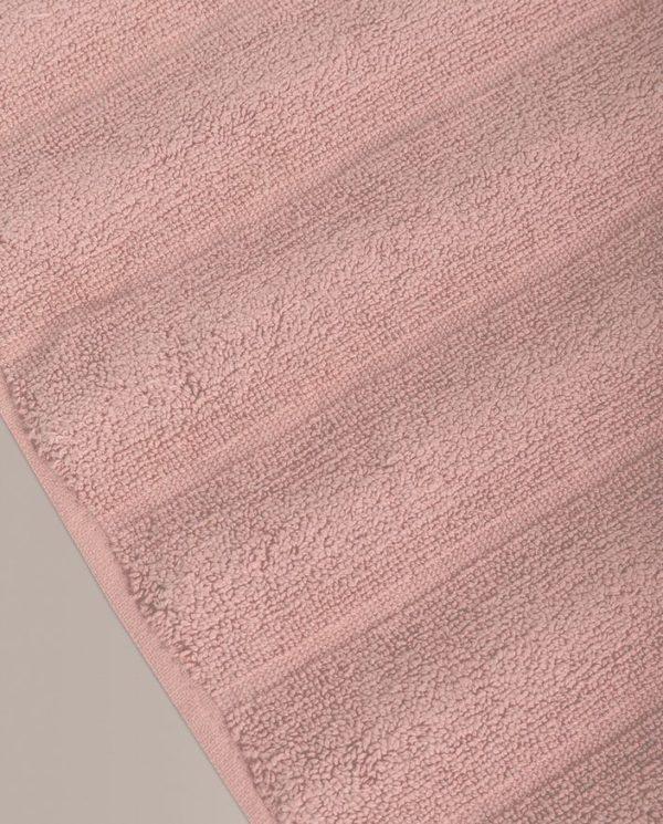 Don algodon Alfombra de Baño Ribs Malva En línea