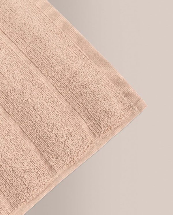 Don algodon Alfombra de Baño Ribs Rosa Palo Outlet online